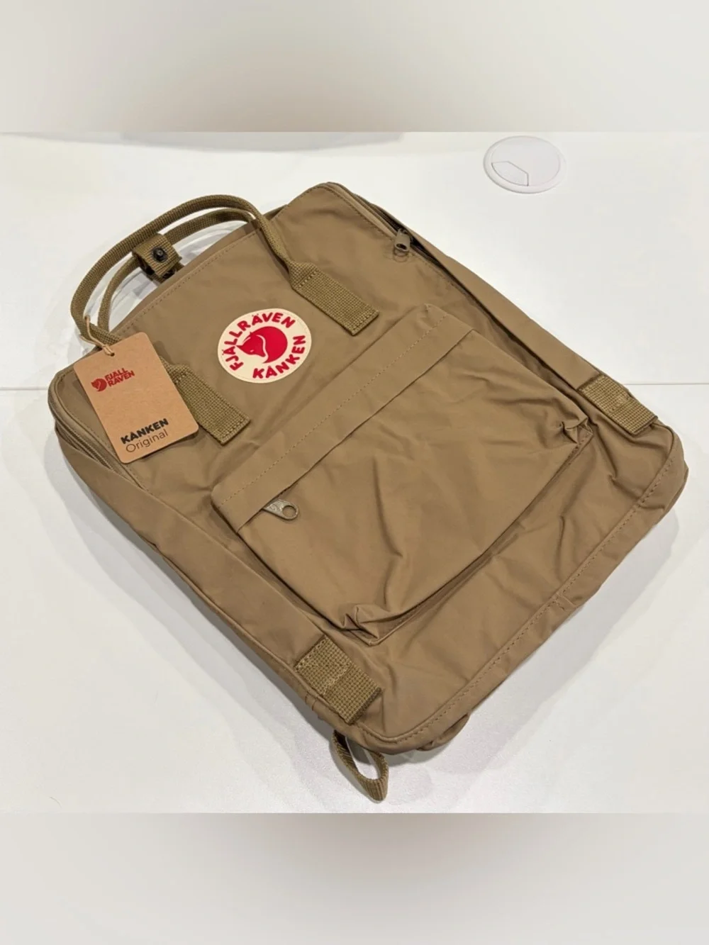 Fjallraven Kanken Backpack Daypack Adult 16L Convertible Bag NWT Tan Clay